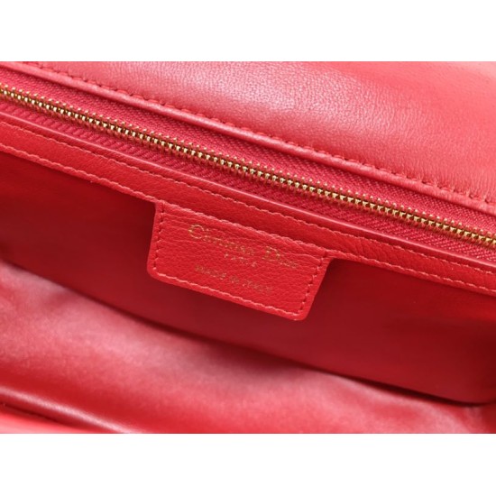Replica Christian Dior Borsa Dior Caro grande rossa Replica Christian Dior Borsa Dior Caro grande rossa