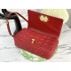 Replica Christian Dior Borsa Dior Caro grande rossa Replica Christian Dior Borsa Dior Caro grande rossa
