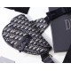 Replica Christian Dior Saddle Belt Borsa da uomo in tela obliqua Replica Christian Dior Saddle Belt Borsa da uomo in tela obliqua