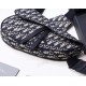 Replica Christian Dior Saddle Belt Borsa da uomo in tela obliqua Replica Christian Dior Saddle Belt Borsa da uomo in tela obliqua
