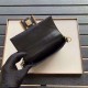 Replica Borsa Fendi Mini Baguette FF Motivo Nera Replica Borsa Fendi Mini Baguette FF Motivo Nera