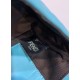 Replica Borsa Fendi Mini Baguette FF Motivo Blu