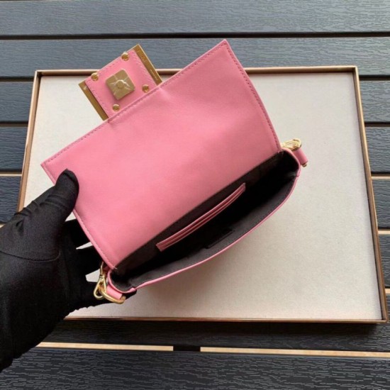 Replica Borsa Fendi Mini Baguette FF Motivo Rosa Replica Borsa Fendi Mini Baguette FF Motivo Rosa