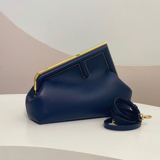 Replica Borsa Fendi First Piccola Blu Scuro Replica Borsa Fendi First Piccola Blu Scuro