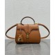 Replica Celine Mini 16 Borsa in pelle di vitello naturale Caffè Replica Celine Mini 16 Borsa in pelle di vitello naturale Caffè