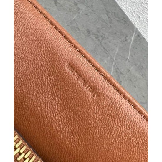 Replica Celine Mini 16 Borsa in pelle di vitello naturale Caffè Replica Celine Mini 16 Borsa in pelle di vitello naturale Caffè