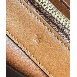 Celine Mini 16 Borsa in pelle di vitello naturale Caffè Celine Mini 16 Borsa in pelle di vitello naturale Caffè