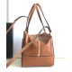 Replica Borsa a cubo piegata Celine Caffè