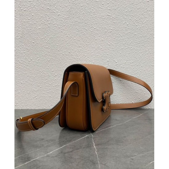 Replica Borsa Celine Classique Cuir Triomphe in pelle di vitello naturale caffè Replica Borsa Celine Classique Cuir Triomphe in pelle di vitello naturale caffè