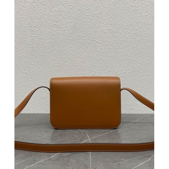 Replica Borsa Celine Classique Cuir Triomphe in pelle di vitello naturale caffè Replica Borsa Celine Classique Cuir Triomphe in pelle di vitello naturale caffè