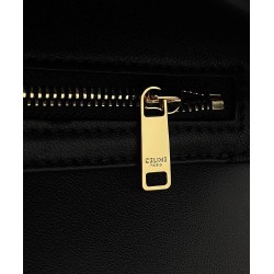 Borsa Celine Teen Triomphe in pelle di vitello lucida nera Borsa Celine Teen Triomphe in pelle di vitello lucida nera