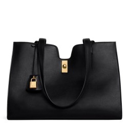 Borsa Celine Cabas 16 Pelle di vitello liscia Nera