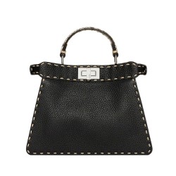 Borsa Fendi Peekaboo ISeeU piccola 8BN327 nera