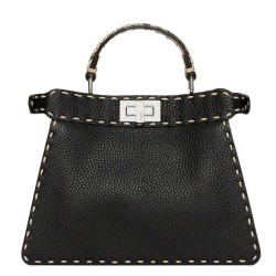 Borsa Fendi Peekaboo ISeeU piccola 8BN327 nera