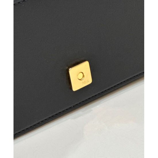Replica Portafoglio Fendi Fendigraphy Su Catena 8BS076 Nero Replica Portafoglio Fendi Fendigraphy Su Catena 8BS076 Nero