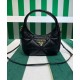 Replica Mini borsa Prada in pelle nappa con impunture 1BA384 Nera Replica Mini borsa Prada in pelle nappa con impunture 1BA384 Nera