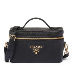 Miniborsa Prada in pelle 1BH202 Nera