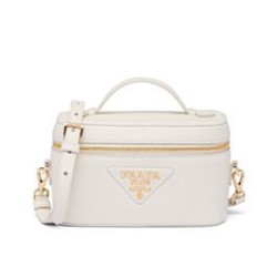 Prada Miniborsa in pelle 1BH202 Bianca