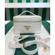 Replica Prada Miniborsa in pelle 1BH202 Bianca Replica Prada Miniborsa in pelle 1BH202 Bianca