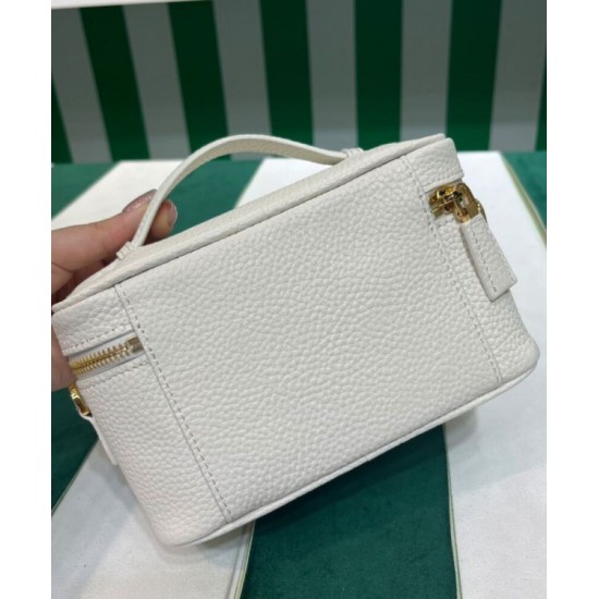 Replica Prada Miniborsa in pelle 1BH202 Bianca Replica Prada Miniborsa in pelle 1BH202 Bianca