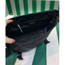 Borsa a tracolla Prada Re-Nylon e Saffiano 2VD052 Nera