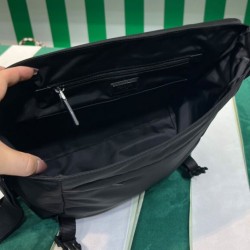 Borsa a tracolla Prada Re-Nylon e Saffiano 2VD052 Nera