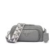 Replica Borsa a tracolla multitasche Prada Nappa in pelle anticata 1BH198 Grigia Replica Borsa a tracolla multitasche Prada Nappa in pelle anticata 1BH198 Grigia