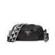 Replica Borsa a tracolla multitasche Prada Nappa in pelle anticata 1BH198 Nera Replica Borsa a tracolla multitasche Prada Nappa in pelle anticata 1BH198 Nera