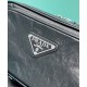 Replica Borsa a tracolla multitasche Prada Nappa in pelle anticata 1BH198 Nera Replica Borsa a tracolla multitasche Prada Nappa in pelle anticata 1BH198 Nera