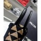 Replica Micro Borsa Prada Symbole In Tessuto Jacquard Nera Replica Micro Borsa Prada Symbole In Tessuto Jacquard Nera