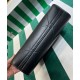 Replica Borsa Prada Symbole media in pelle Prada con impunture 1BA378 nera