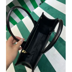 Borsa Prada Symbole media in pelle Prada con impunture 1BA378 nera Borsa Prada Symbole media in pelle Prada con impunture 1BA378 nera