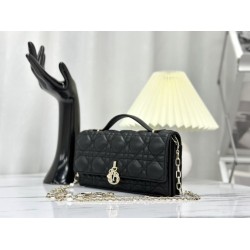 Christian Dior Miss Dior Lady Dior Mini Borsa Nera Christian Dior Miss Dior Lady Dior Mini Borsa Nera