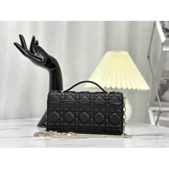 Replica Christian Dior Miss Dior Lady Dior Mini Borsa Nera Replica Christian Dior Miss Dior Lady Dior Mini Borsa Nera