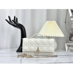Christian Dior Miss Dior Lady Dior Mini Borsa Bianca Christian Dior Miss Dior Lady Dior Mini Borsa Bianca