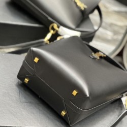 Borsa a secchiello YSL Saint Laurent Le 5 A 7 Nera