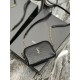 Replica Borsa a catena YSL Saint Laurent Gaby con cerniera e catena 18 cm Nera