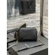Replica Borsa a catena YSL Saint Laurent Gaby con cerniera e catena 18 cm Nera