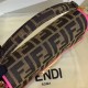 Replica Borsa Mini Baguette Fendi Tessuto FF Con Finiture Fucsia Replica Borsa Mini Baguette Fendi Tessuto FF Con Finiture Fucsia