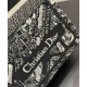 Replica Christian Dior Medium Dior Book Tote Borsa con motivo Plan de Paris ricamato nera Replica Christian Dior Medium Dior Book Tote Borsa con motivo Plan de Paris ricamato nera