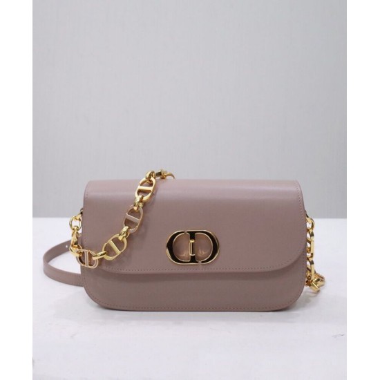 Replica Christian Dior 30 Montaigne Avenue Bag Box pelle di vitello rosa