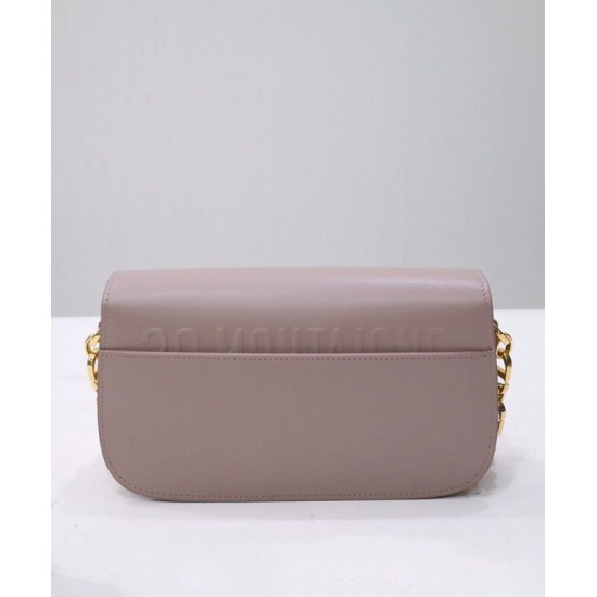 Replica Christian Dior 30 Montaigne Avenue Bag Box pelle di vitello rosa