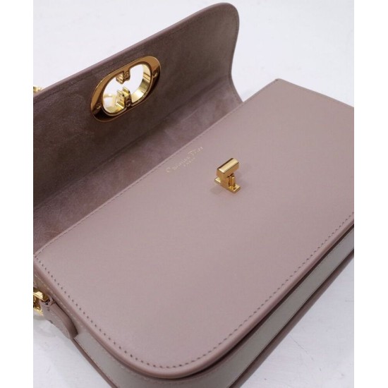 Replica Christian Dior 30 Montaigne Avenue Bag Box pelle di vitello rosa