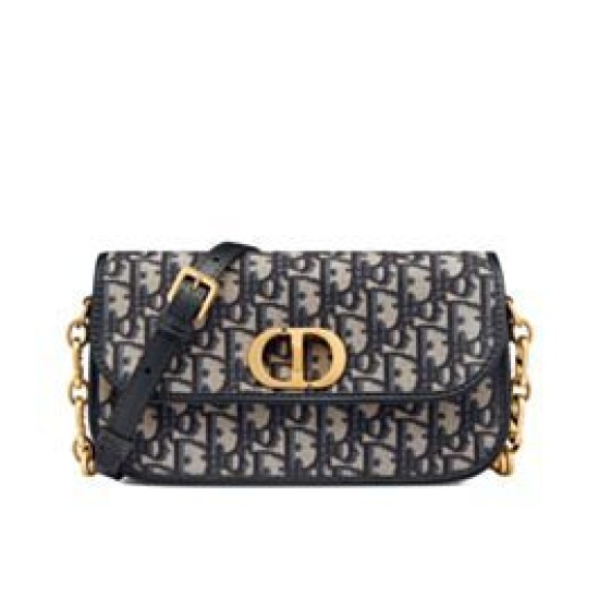 Replica Christian Dior 30 Montaigne Avenue Bag Box pelle di vitello blu scuro Replica Christian Dior 30 Montaigne Avenue Bag Box pelle di vitello blu scuro