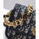 Replica Christian Dior 30 Montaigne Avenue Bag Box pelle di vitello blu scuro Replica Christian Dior 30 Montaigne Avenue Bag Box pelle di vitello blu scuro