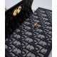 Replica Christian Dior 30 Montaigne Avenue Bag Box pelle di vitello blu scuro Replica Christian Dior 30 Montaigne Avenue Bag Box pelle di vitello blu scuro
