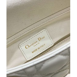 Christian Dior Small Lady D-Joy Bag Latte Patent Cannage Calfskin Cream Christian Dior Small Lady D-Joy Bag Latte Patent Cannage Calfskin Cream