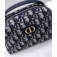 Replica Borsa Christian Dior Mini 30 Montaigne D-Cosy blu scuro Replica Borsa Christian Dior Mini 30 Montaigne D-Cosy blu scuro
