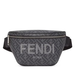 Marsupio in tessuto Fendi FF 7VA562 nero