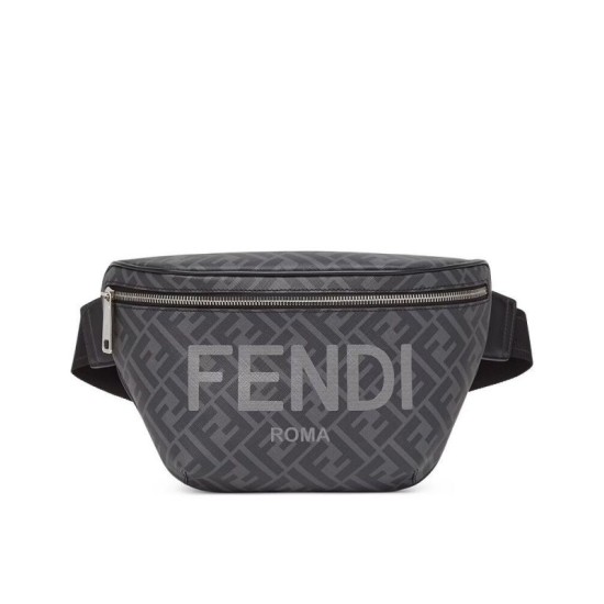 Replica Marsupio in tessuto Fendi FF 7VA562 nero Replica Marsupio in tessuto Fendi FF 7VA562 nero